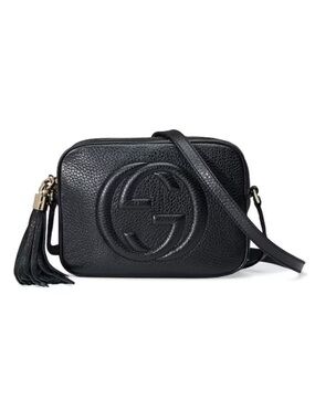 Gucci Black Leather Soho Disco Crossbody